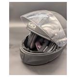 HJC Full-Face Motorcycle Helmet Bluetooth Ready DOT - Matte Black Size Large