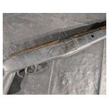 CF45XS .177 Cal Air Rifle - Single-shot Pellet Gun, Black Synthetic Stock