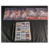 Baseball Card Binder - Dwight Gooden, Roger Clemens & Nolan Ryan (1980s)