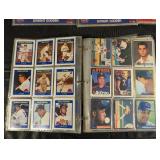 Baseball Card Binder - Dwight Gooden, Roger Clemens & Nolan Ryan (1980s)
