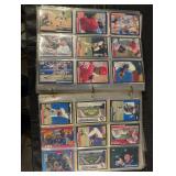 Baseball Card Binder - Dwight Gooden, Roger Clemens & Nolan Ryan (1980s)