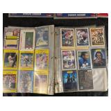 Baseball Card Binder - Dwight Gooden, Roger Clemens & Nolan Ryan (1980s)