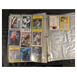 Baseball Card Binder - Dwight Gooden, Roger Clemens & Nolan Ryan (1980s)