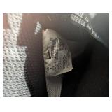 Nike Air Force 1 Low Sneakers - White/Black Leather, US Size 9