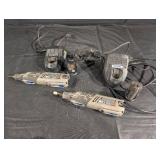 Dremel Cordless Rotary Tool Kit - 2 Tools, 2 Chargers, Battery Pack