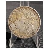 1921-S Morgan Silver Dollar - One Dollar, San Francisco Mint
