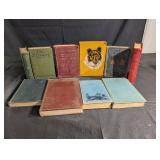 Antique Book Collection: The Rosary, The Book of Knowledge, Economic Geography