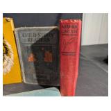 Antique Book Collection: The Rosary, The Book of Knowledge, Economic Geography