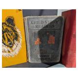 Antique Book Collection: The Rosary, The Book of Knowledge, Economic Geography