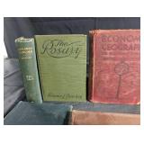 Antique Book Collection: The Rosary, The Book of Knowledge, Economic Geography