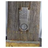 Moving Equipment Co. Dolly - Vintage Wood-Handle, Dual Wheels