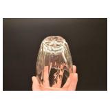 Crystal Glass Tumblers - Faceted Cut Pattern (Set of 3)