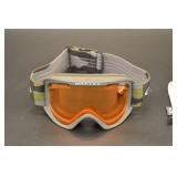 Oakley Snow Goggles - Camouflage Strap, Orange Lens, Gray Frame