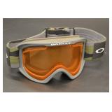 Oakley Snow Goggles - Camouflage Strap, Orange Lens, Gray Frame