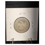 1854 Seated Liberty Quarter with arrows