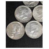 Kennedy Half Dollars 1964 (Lot of 10)