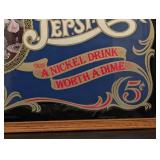 Pepsi-Cola Vintage Advertising Sign - Framed Lithograph A Nickel Drink Worth a Dime 5¢