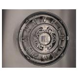 Skeleton Gear Wall Clock - Large 24in Exposed Gearwork Face