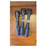 ProGrade Nut Drivers 1/2", 3/16", 7/16" by  3"