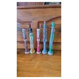 5 Tall Skinny Figurines