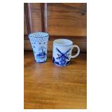 Dutch Blue Mug and Cup