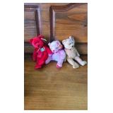 Beanie Babies × 3