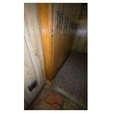 12 Door Pool Cue Cabinet with Keys