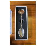 Duck Napkin Holders 4, 2 Collector Spoons, Nova Scotia and Farm Bureau 100th Anniversary