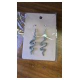 2 Pair Earrings, choker, Braclet