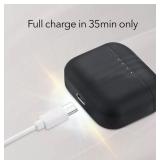 Dartwood Active True Wireless Noise-Canceling Earbuds - Dartpods+ Portable Splashproof Immersive Sound Earphones with Bluetooth Connectivity