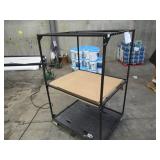 Welded Black Metal Frame Built to Fit Onto Pallets - Perfect for Projects