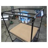 Welded Black Metal Frame Built to Fit Onto Pallets - Perfect for Projects