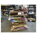 Pallet of Around 50 Heavy Duty Used Cardboard Gaylord Boxes in Excellent Condition.