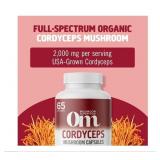 NEW Om Mushrooms Cordyceps Capsules, 195 count