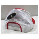 NEW Captivating Brand Nebraska Cornhusker One Size Fits Most Trucker Baseball Cap - Red/White