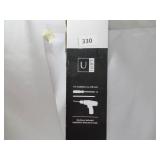 NEW ULoft Blackout Curtain Rod, 60" to 120" - Matte Black