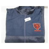 NEW NFL Team Apparel Chicago Bears Dunbrooke Full Zip Teflon EcoElite Jacket - Blue XXL