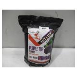 NEW Hit List Purple Top Turnips Seed for 1 Acre Seed Plot Coverage - 6 lb Bag