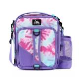NEW Arctic Zone Pro Expandable Lunch Box - Spiral Tie-Dye Purple