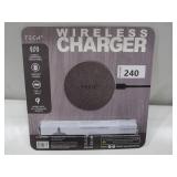 NEW Tech Squared 2-Pack Premium Fabric Wireless Charger Fast Wireless Charging Pad