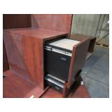 USED L Shaped 2 Piece Office Desk with 2 Left-Side Drawers