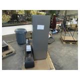 Pair of Untested Appliances - Upright Freezer and Water Cooler