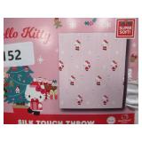 NEW Adult Licensed Holiday Silk Touch Throw, 60" x 70" - Hello Kitty