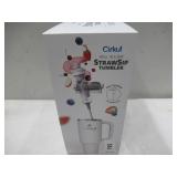NEW Cirkul 40oz Raindrop Tumbler Starter Kit + 4 Flavor Cartridges - Midnight Blue