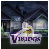 Minnesota Vikings NFL Logo Brands 7 ft x 10 ft Oversized Team Inflatable