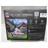 Minnesota Vikings NFL Logo Brands 7 ft x 10 ft Oversized Team Inflatable