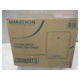 NEW Marathon 6404123 Folded Paper Towel Dispenser, Smoke