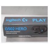 NEW Logitech G502 HERO High Performance Gaming Mouse with HERO 25K Sensor, RGB, 11 Programmable Buttons, Adjustable Weights, Onboard Memory, Tilt Wheel, and G240 Cloth Gaming Mouse Pad Bundle, Black
