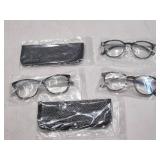 Design Optics by Foster Grant Classic Plastic Reading Glasses, 3-pack +2.75 Lens Power