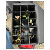 Huge MUSKY and WALLEYE Fishing Collection - Thorne Bros Custom Rods, Reels, Tons of Lures, Tackle Boxes, Fishing Gear, Maps, Fish Finders, Other Tackle and Accessories